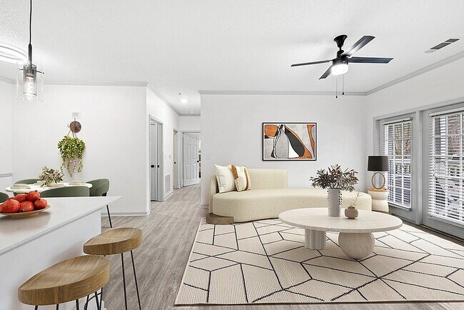 2x1 1087 pies cuadrados B1U - Sala de estar - Halston Paces Crossing