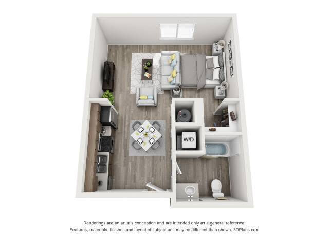 Plano de planta - Milagro Apartments
