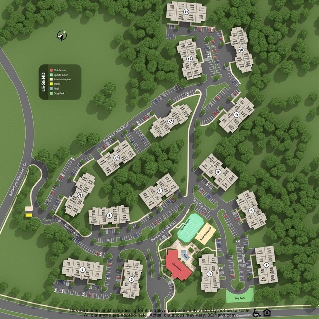 The Sagewood apartments — community logo - The Sagewood