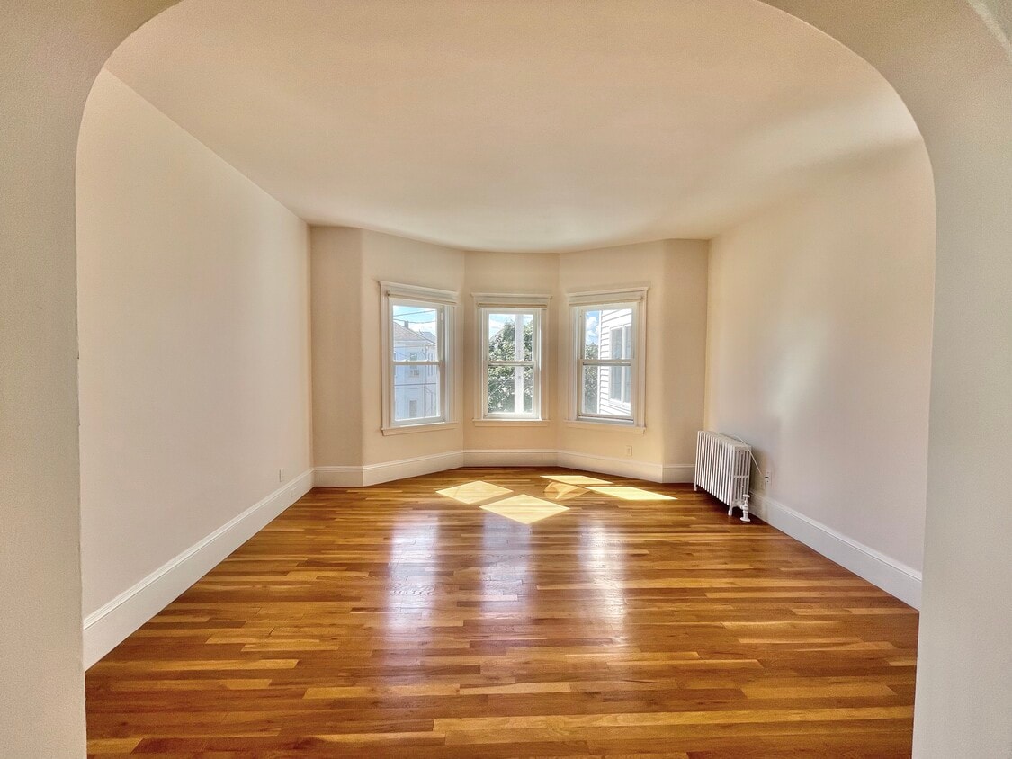 Living Room Bay window - 58 Bickford Ave (Revere, MA)