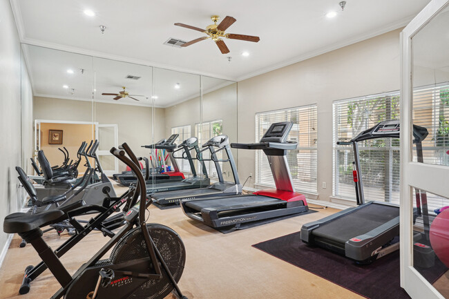 Fitness Center - Villas of Mission Bend - Senior Living