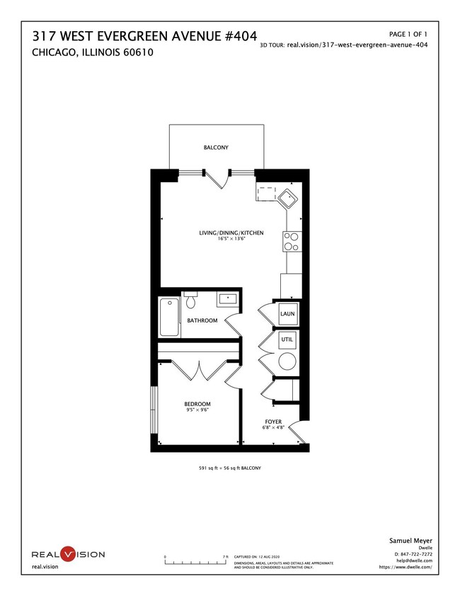 Foto del edificio - 1 bedroom in Chicago IL 60610