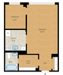 Junior 1-Bedroom