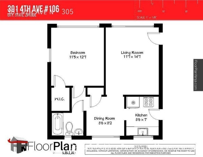 Foto del edificio - 1 Bed/1 Bath - Unit 305