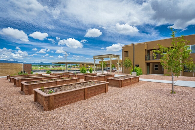 Jardín comunitario - Madera Apartments