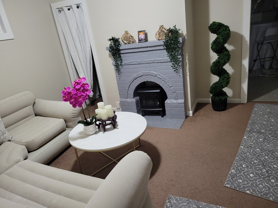 Living room staged - 979 37th St