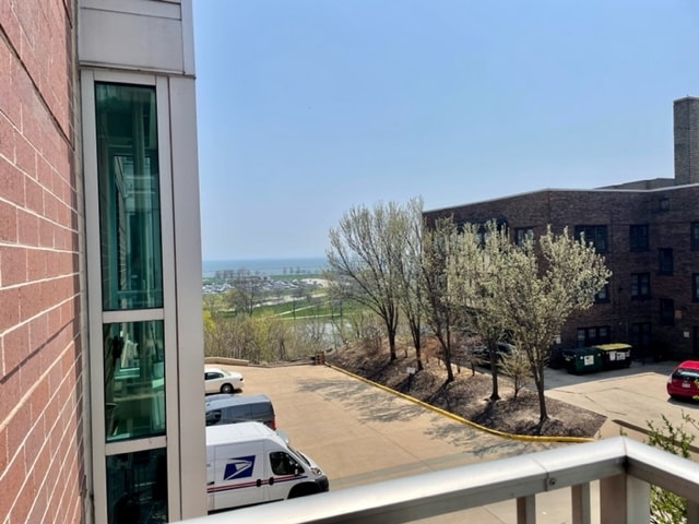 view from the balcony - 1522 N Prospect Ave