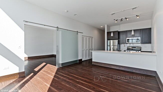 Spacious 1 Bedroom/sliding door - 903 N Halsted St