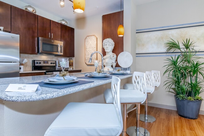 One Bedroom Kitchen - San Antigua Apts