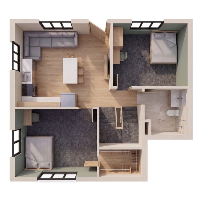 Ground Floor Unit 1 - Campus Gate Residence's