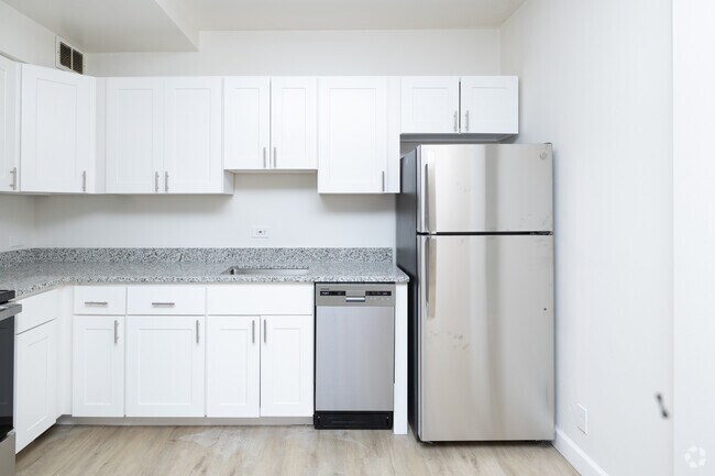 1HAB, 1BA - 528 ft² - Cocina - 1560 N. Prospect Ave.