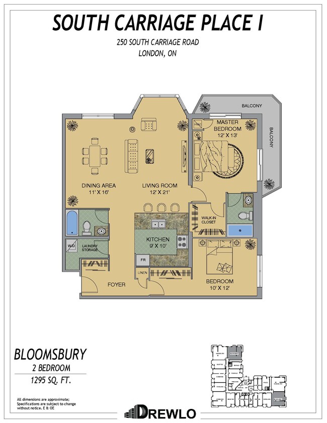 Floorplan - South Carriage Place