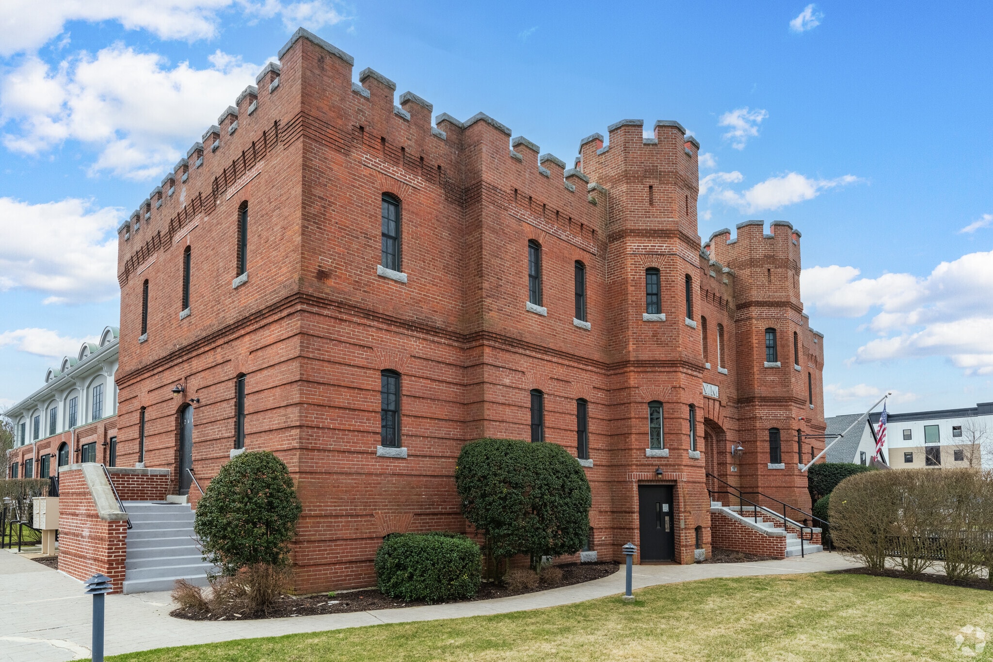 Castle Courtyard in Natick