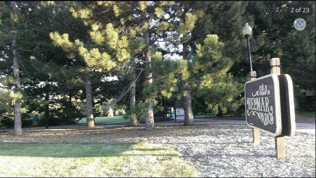 Belmar Park across the W. Virgina from First Villa West - 8369 W Virginia Ave