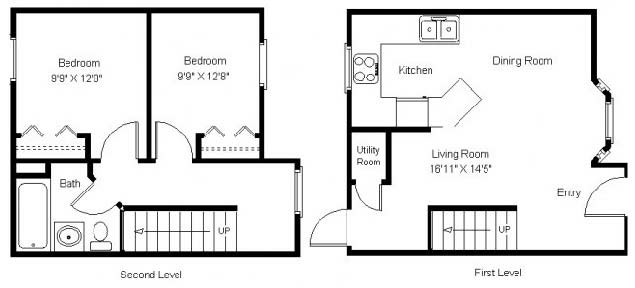 2BR/1BA - Monroe Park Apartments