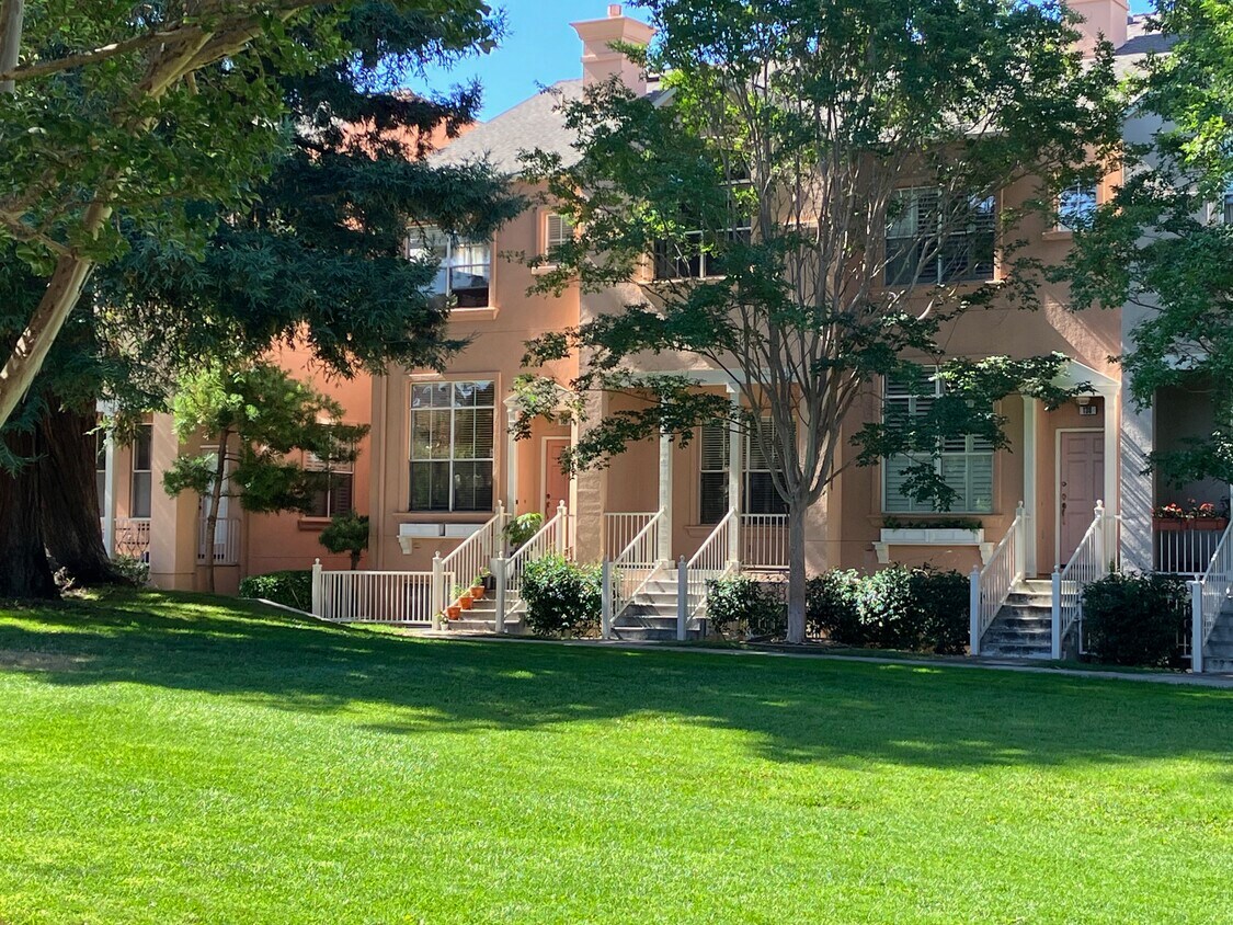 View of unit across lawns - 140 Pacchetti Way