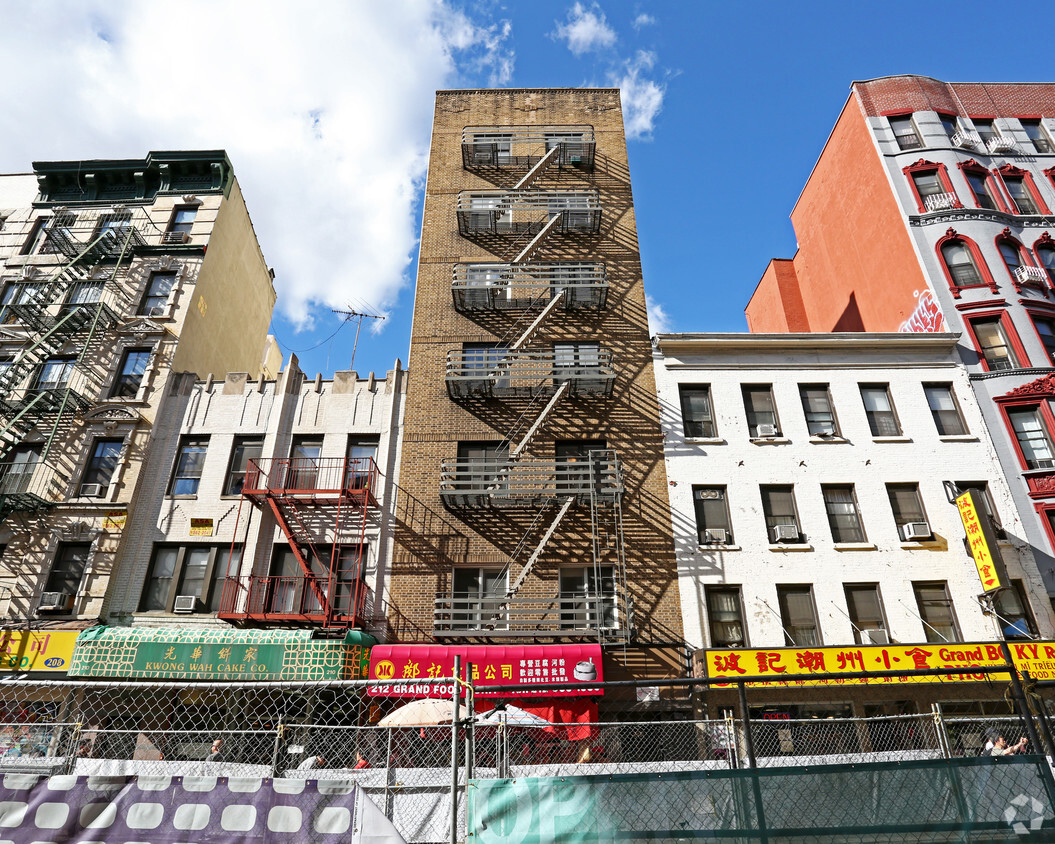 Facade of Building - Grand St. & Mott St.