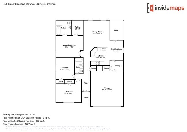 Foto del edificio - Beautiful 3 Bedroom 2 Bath Home in Shawnee