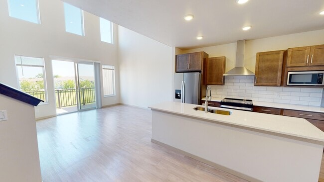 3 Bed/2 Bath, Kitchen and Living Area - Cove at Crystal Lake