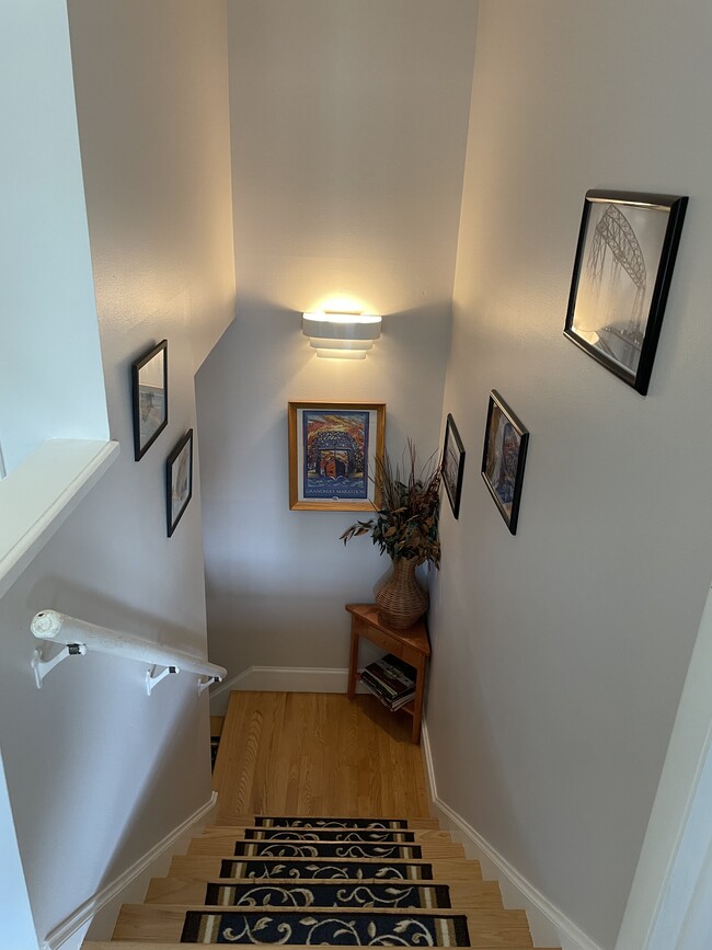 Upstairs stairway - 108 Mitchell Cir