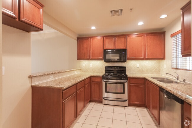 1HAB, 1BA - 1.009SF - Cocina - The Montgomery