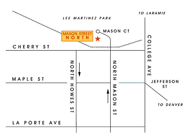 Map View - Mason Street North