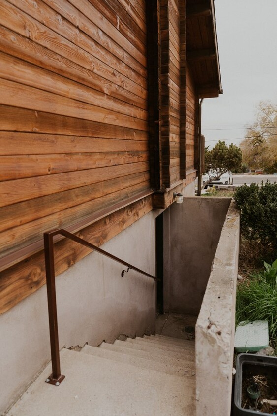 Basement entrance - 446 N 400 E