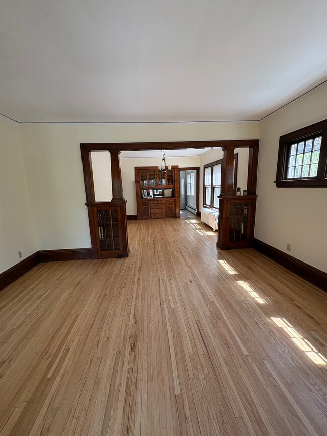 Living room into dining - 2411 Como Ave
