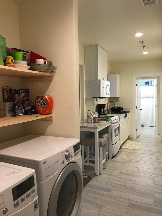 Cloth washer, dryer, range, microwave - 1579 Florida Ave