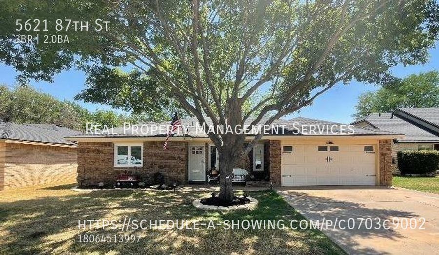 Foto principal - Great 3 Bedroom, 2 Bath Home In South Lubbock