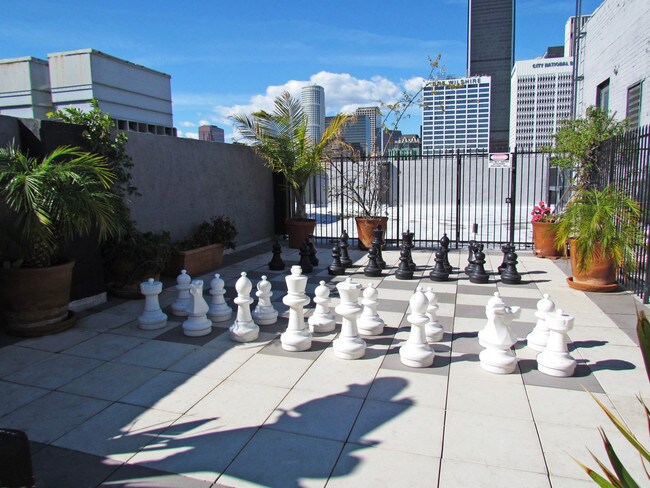 Terraza en la azotea - Ajedrez al aire libre - Premiere Towers