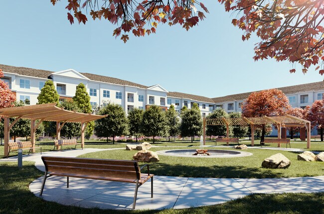 Patio - Century Heights - 55+ Senior Living