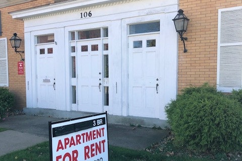 Main outside entrance - 106 E Market St
