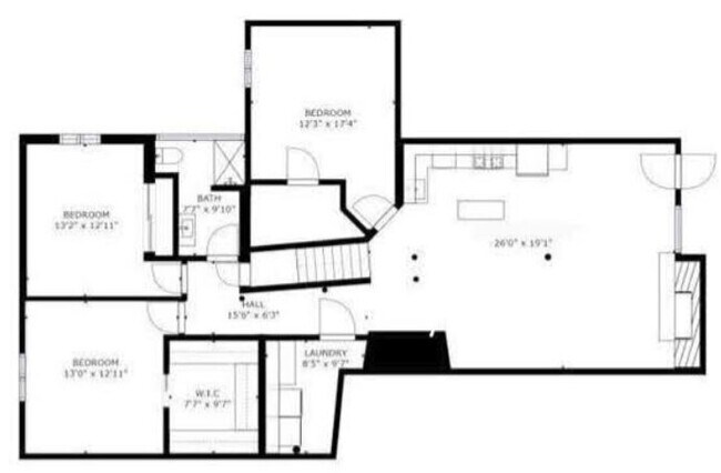 Plano de planta - 113 Regents Blvd