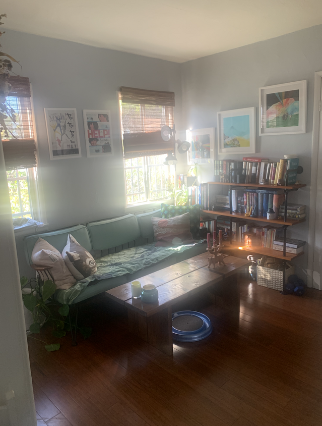 Living Room-Sustainable bamboo wood flooring - 2810 Winter St