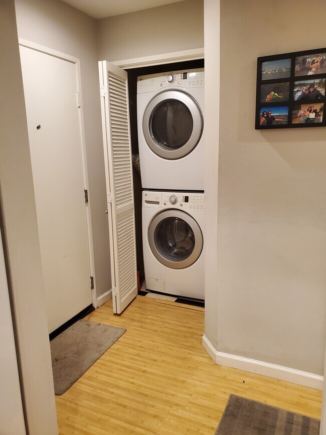 In unit W/D - 3561 Clarington Ave