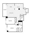 2 Bedroom, 2 Bath 1492 SF B3