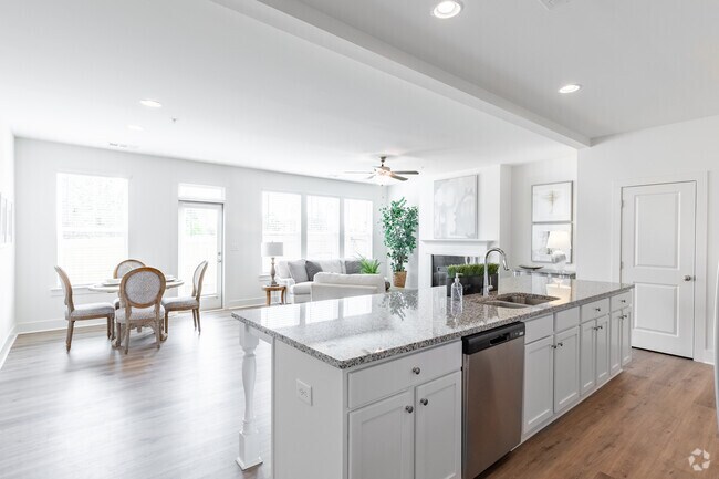 3BR , 2,5BA - 1911SF (Crestford) Cocina/Comedor - Vaughn Townhomes