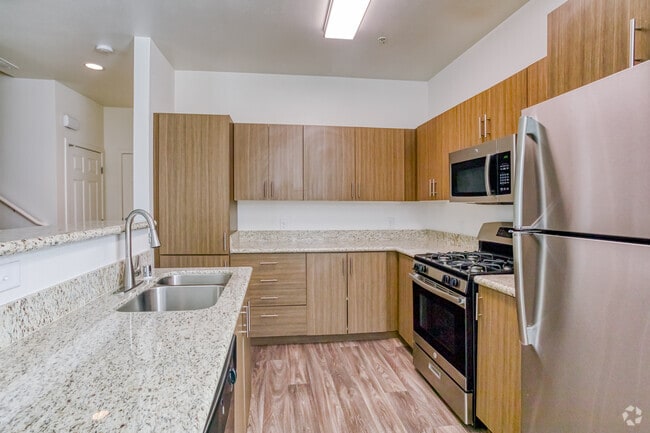 3BR, 2.5BA - 1320 SF Kitchen - Camino al Norte Townhomes