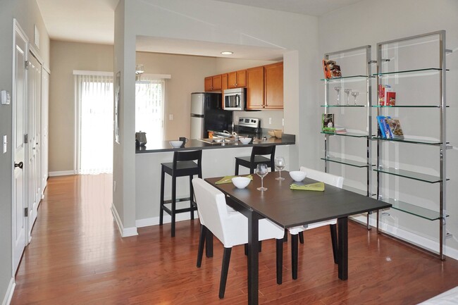 Open Floor Plan Dining Area and Kitchen - Riverford Crossing Apartments