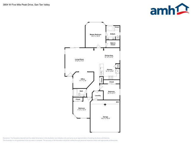 Foto del edificio - 3804 W Five Mile Peak Dr