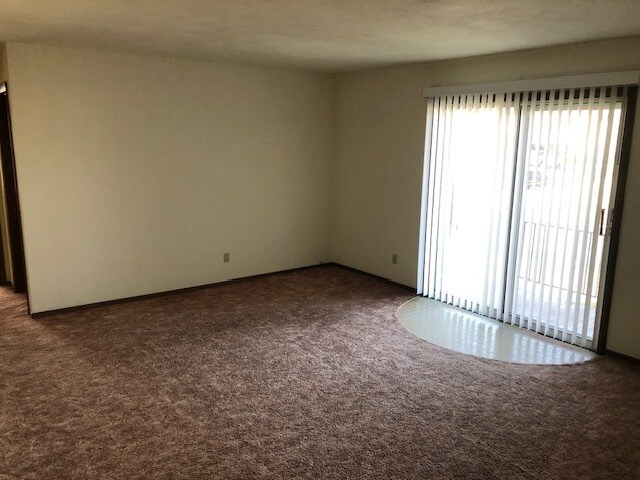 Living room and deck area - 1101 Cambridge Dr