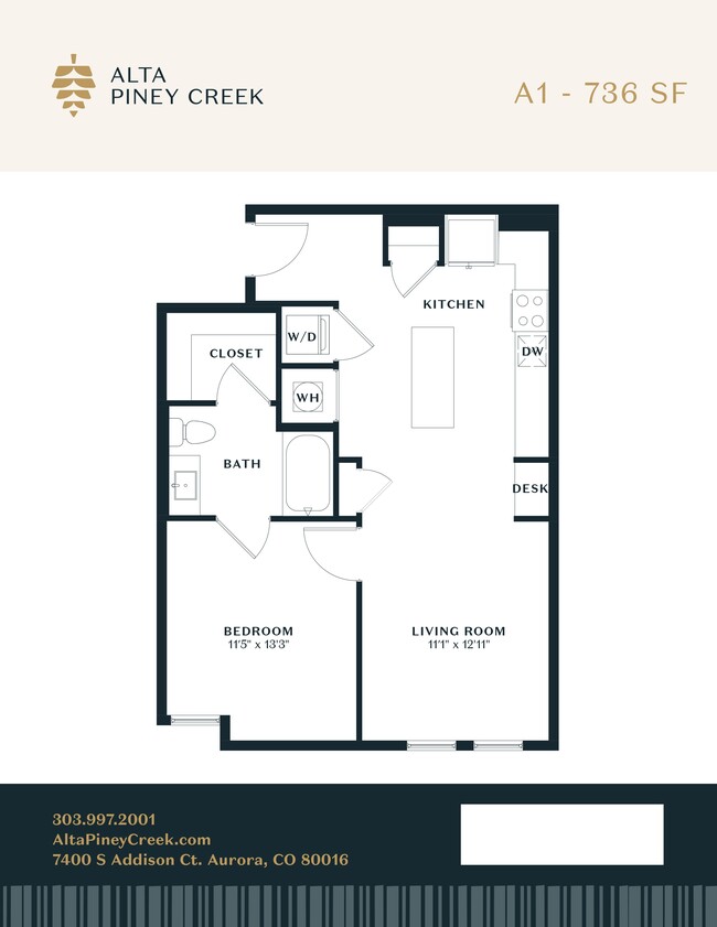 Plano de planta - Alta Piney Creek