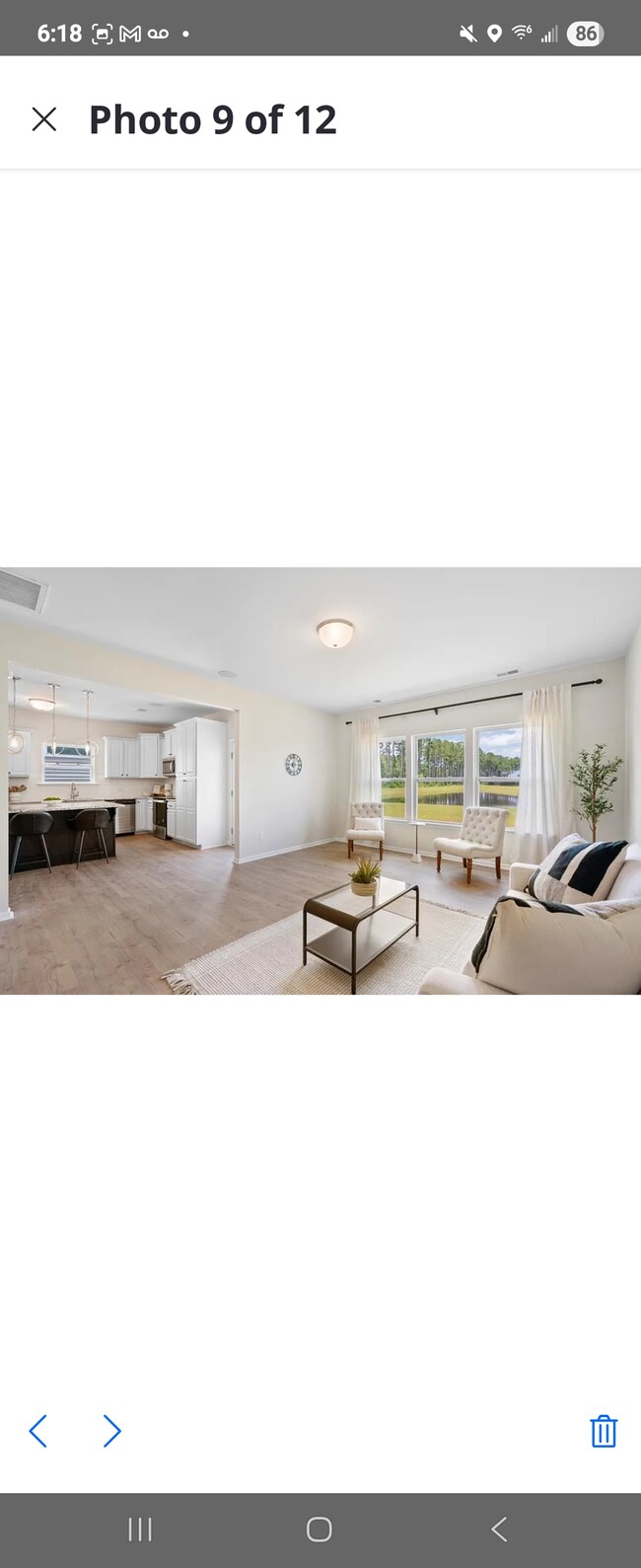 Living room - 410 Avocet Dr