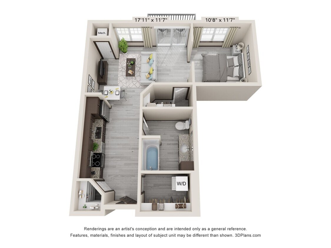Foto principal - Studio Apartment with balcony and tons of ...