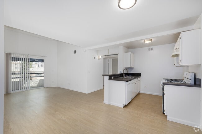 2BR, 2BA - 890SF - Living Room - 515 S Harvard Blvd