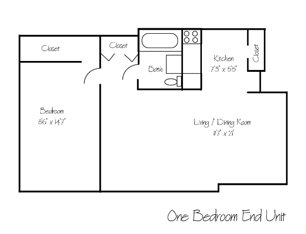 Plano de planta - ABC Housing Apartments