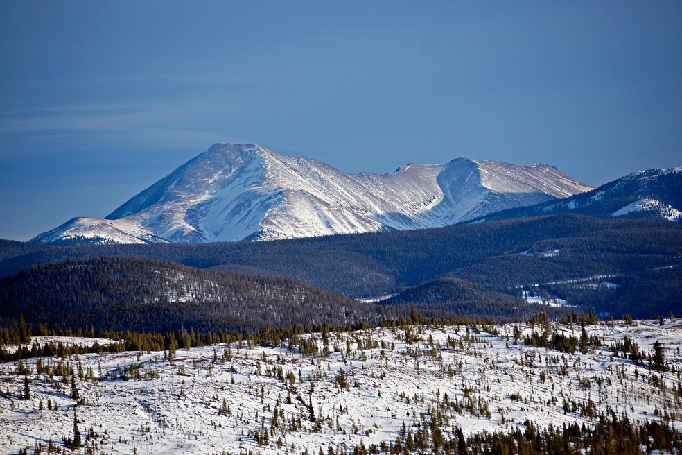 A beautiful view of Colorado Mountain