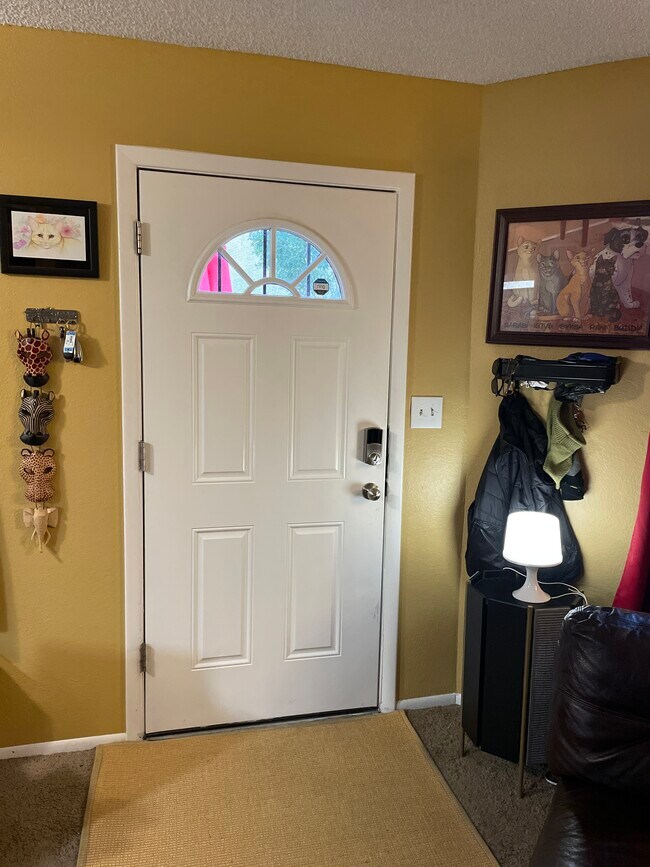 Security gate on Patio and Security Door. - 2040 S Longmore