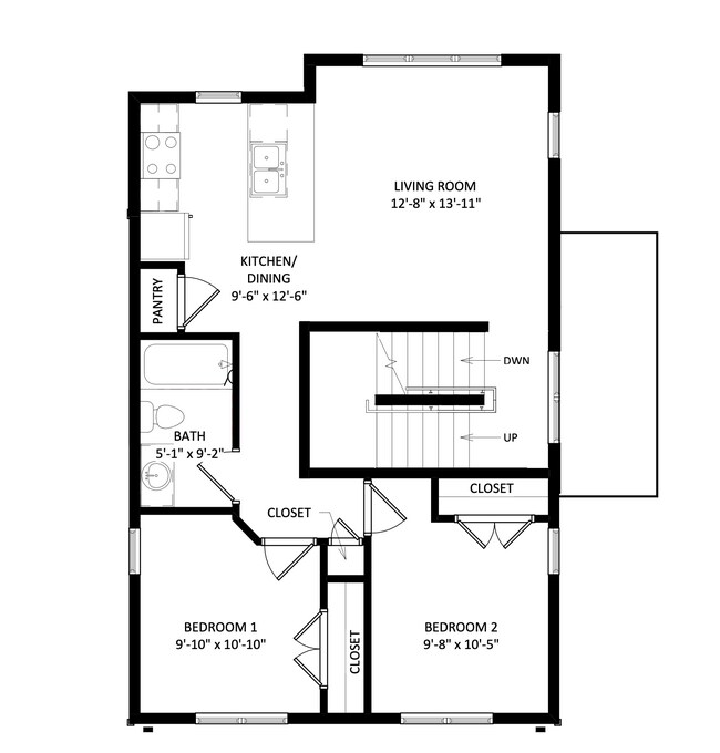 Segundo piso - 533 W Mifflin St